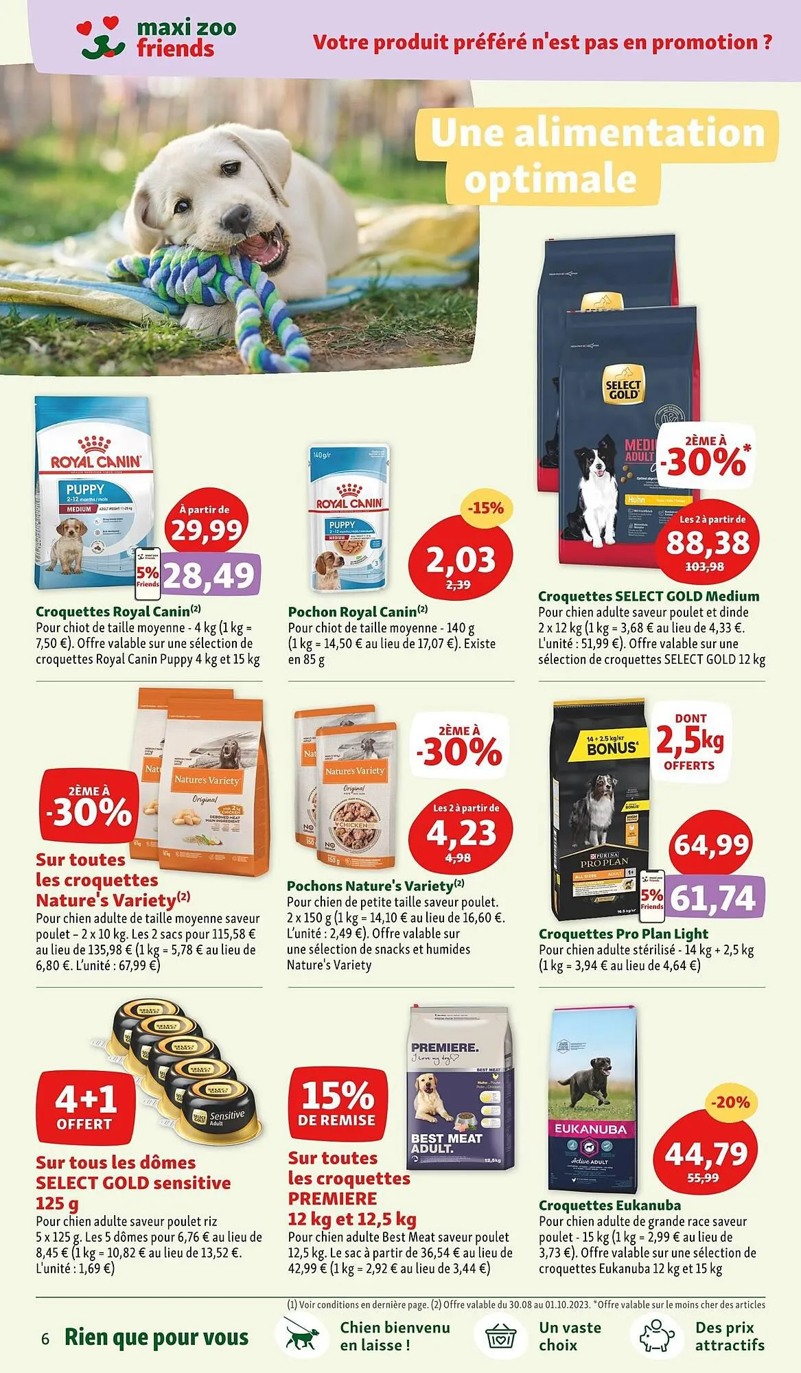 Catalogue Maxi Zoo du 25 août au 8 septembre 2023 - Catalogue page 6