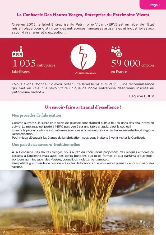 Catalogue 2025 du 20 mai au 31 décembre 2025 - Catalogue page 3