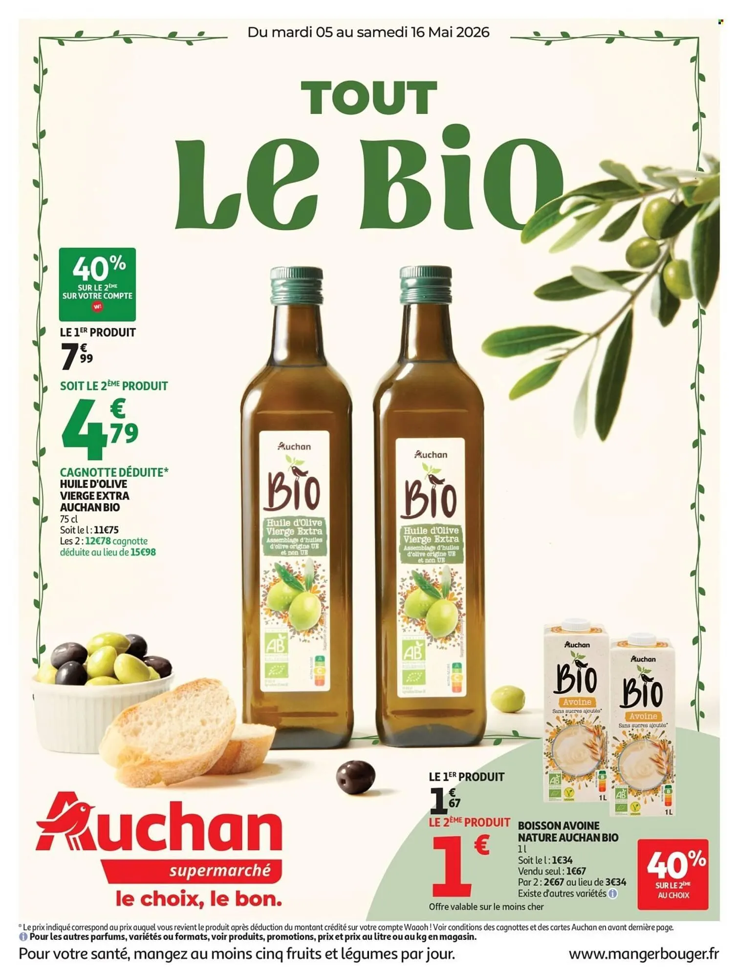 Catalogue Auchan du 5 mai au 16 mai 2026 - Catalogue page 1
