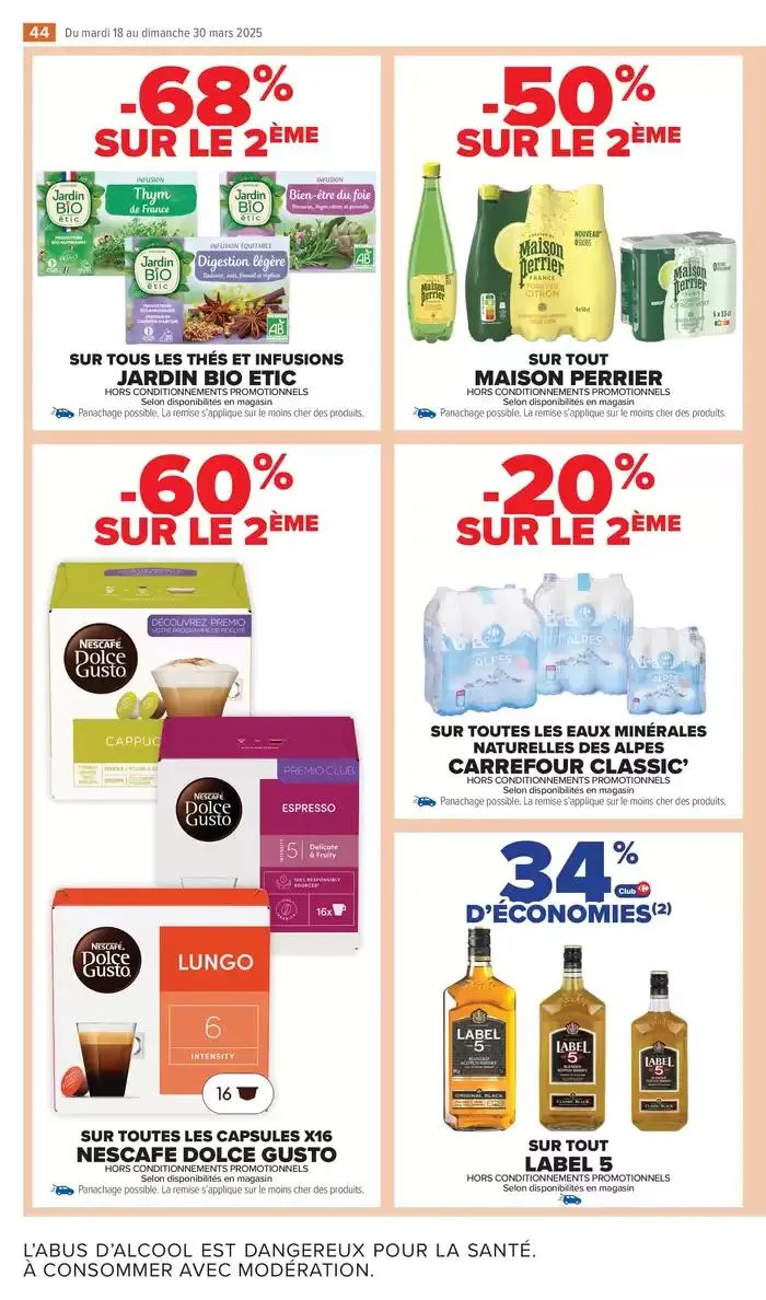 APÉRITIF DINATOIRE du 18 mars au 30 mars 2025 - Catalogue page 46