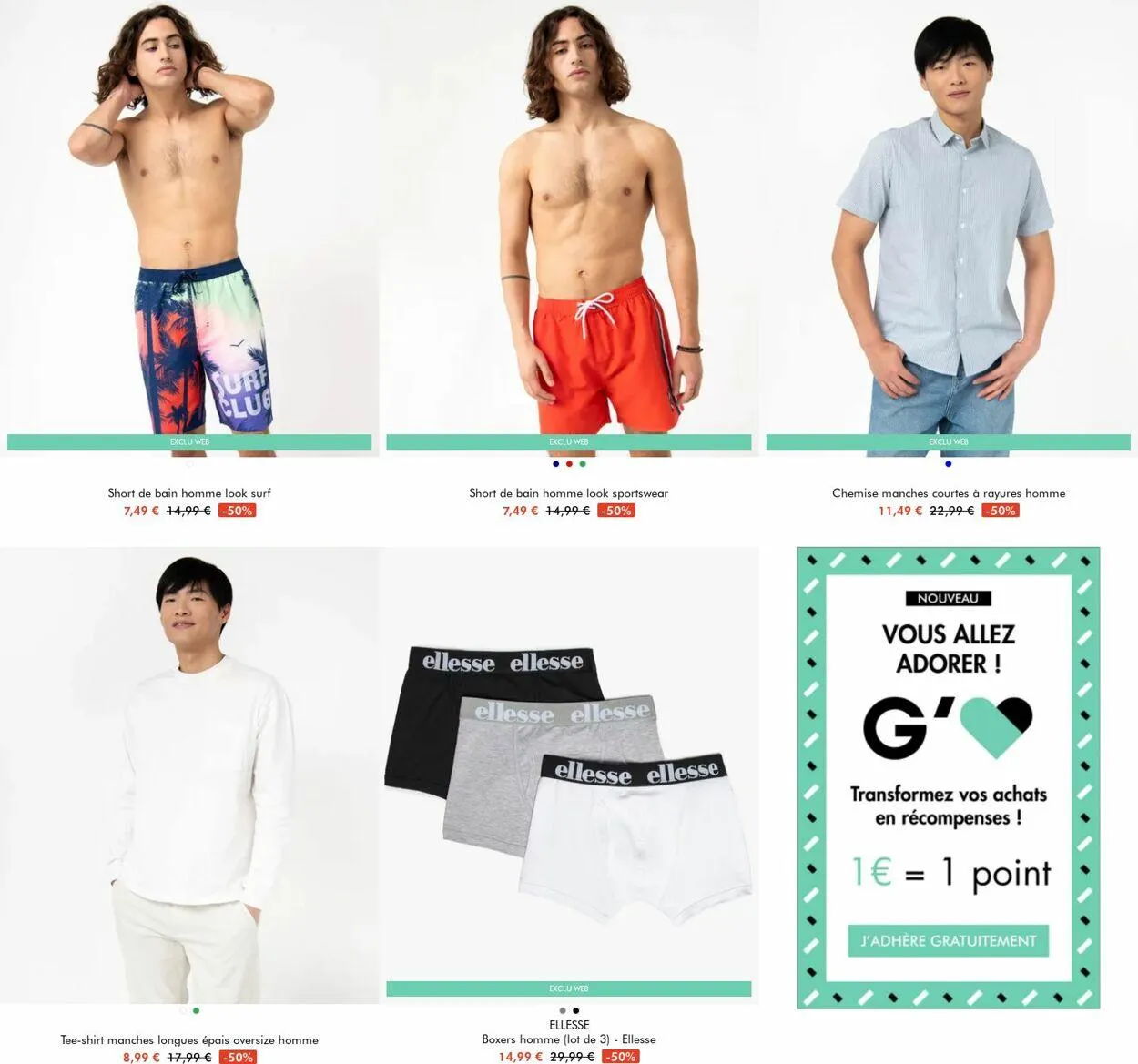 Gémo Catalogue actuel du 24 juillet au 6 août 2024 - Catalogue page 7