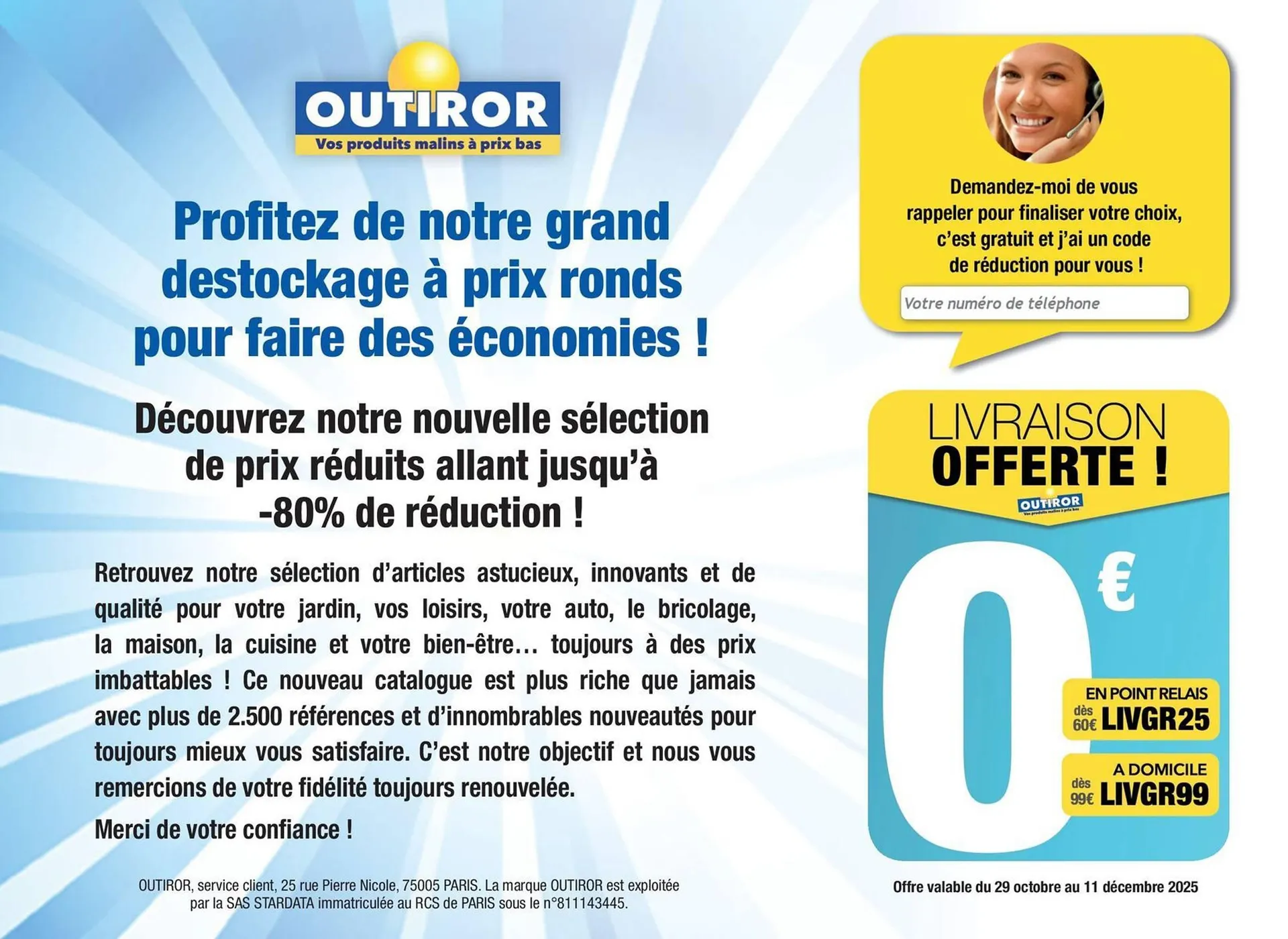 Catalogue Outiror du 18 novembre au 31 décembre 2025 - Catalogue page 2