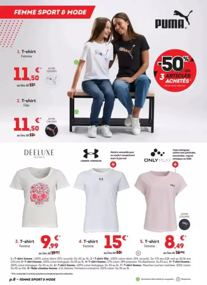 -50% sur le 3 articles achetés du 30 avril au 18 mai 2025 - Catalogue page 8