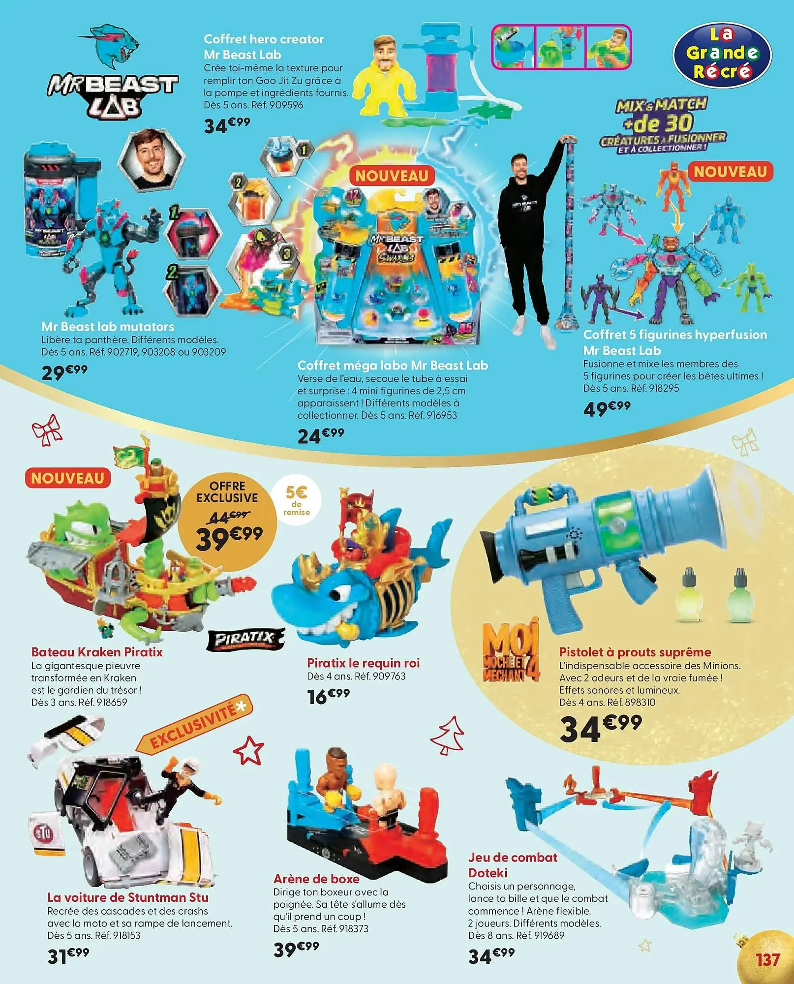 Catalogue La Grande Récré du 15 octobre au 2 décembre 2025 - Catalogue page 137