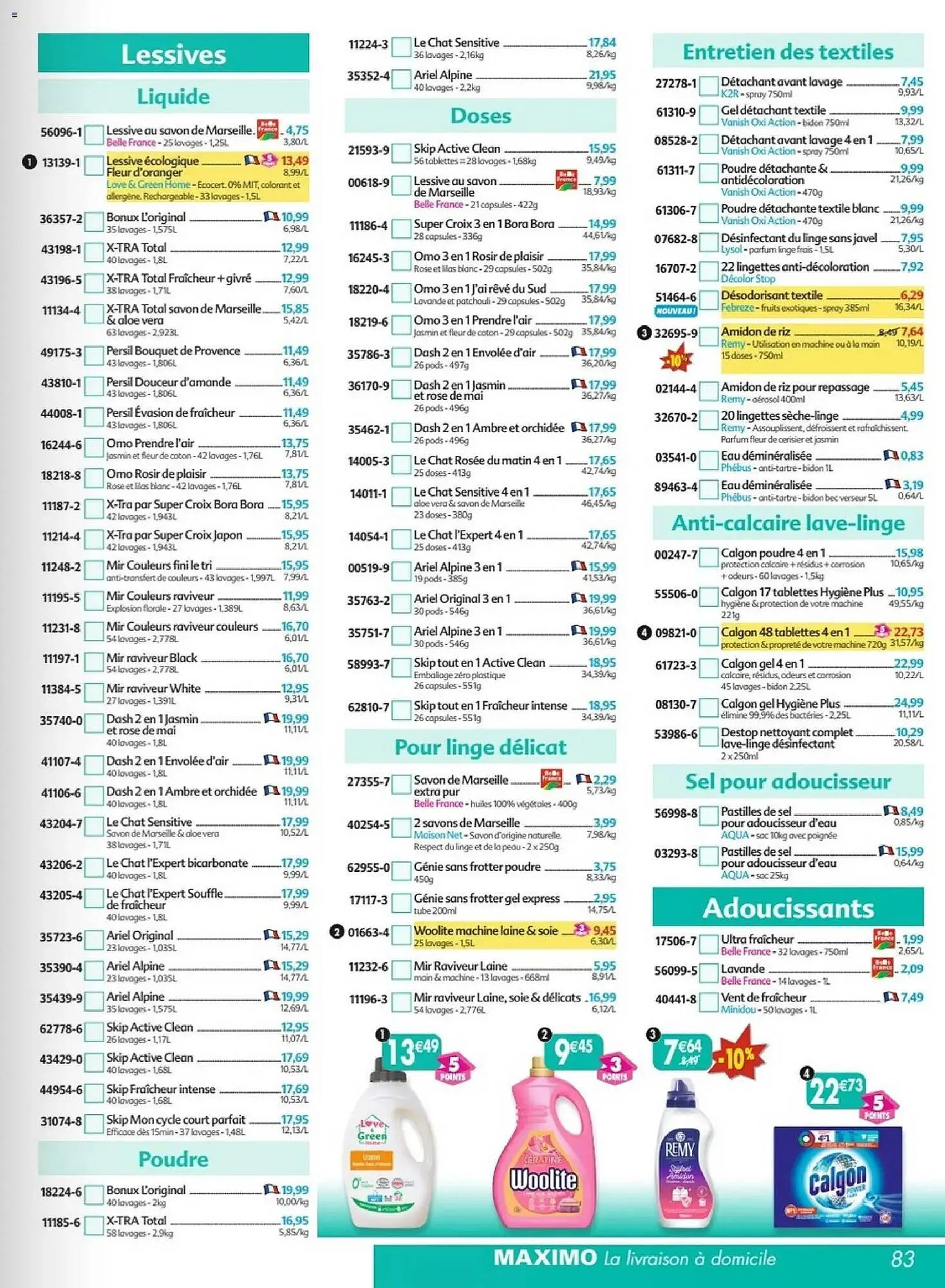Catalogue Maximo du 23 janvier au 26 février 2026 - Catalogue page 83