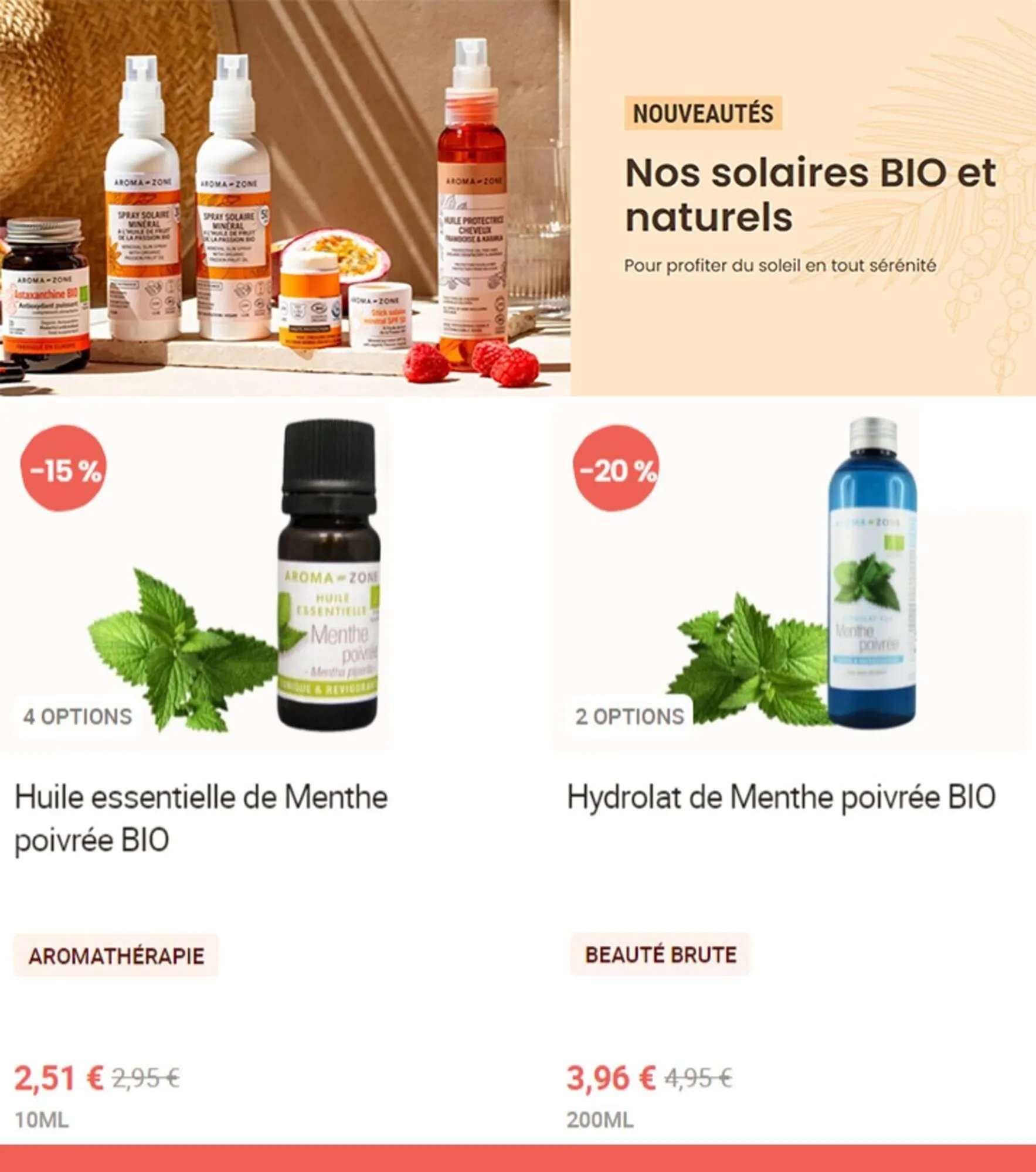 Catalogue Aroma Zone du 11 juillet au 11 août 2023 - Catalogue page 6