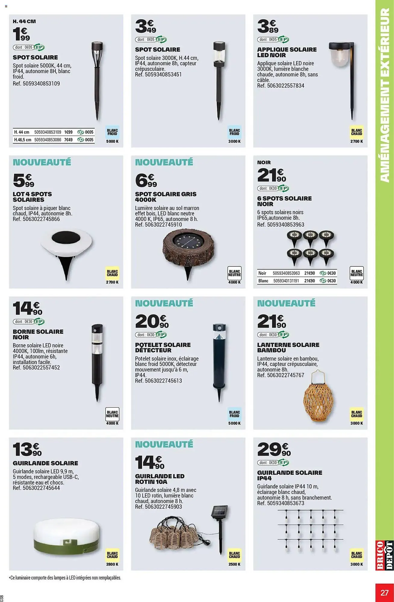 Catalogue Brico Dépôt du 25 mars au 12 juin 2026 - Catalogue page 27