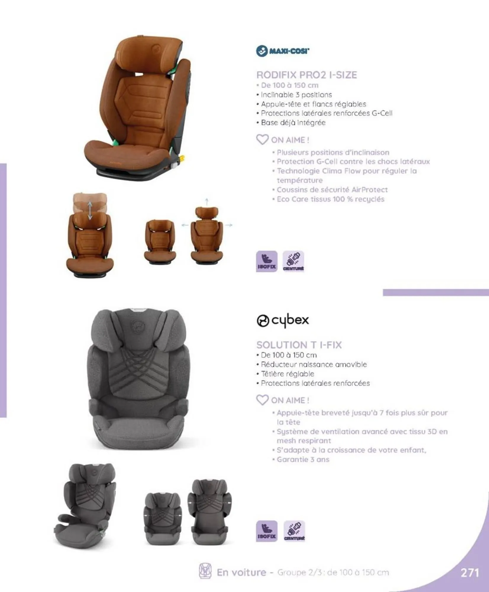 Catalogue autour de bébé du 18 juin au 1 novembre 2025 - Catalogue page 273