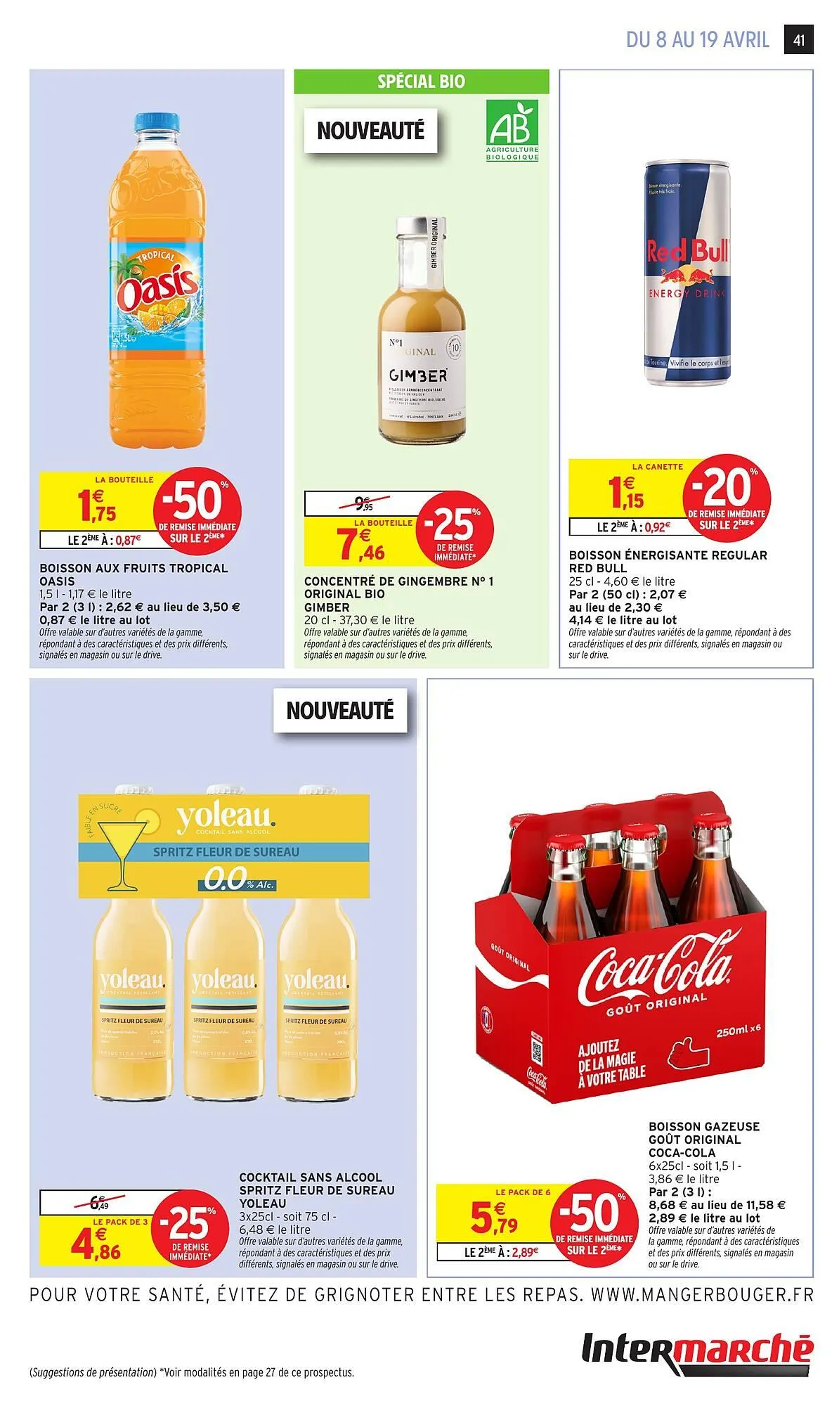 Catalogue Intermarché du 8 avril au 19 avril 2026 - Catalogue page 41