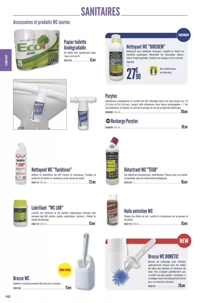 Catalogue Accastillage Diffusion 2025 du 1 janvier au 31 décembre 2025 - Catalogue page 144