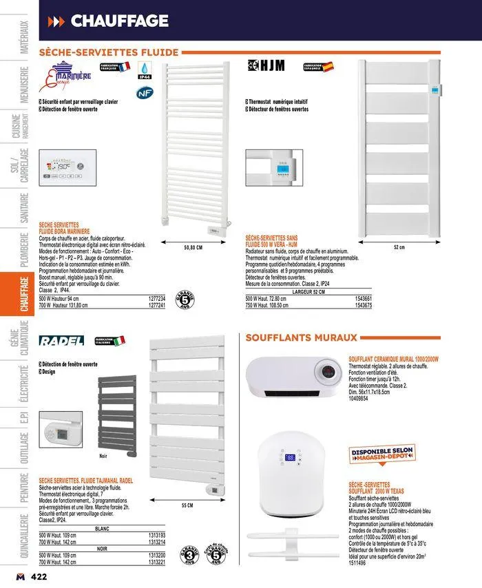 Guide produits 2024 du 15 mars au 31 décembre 2024 - Catalogue page 422