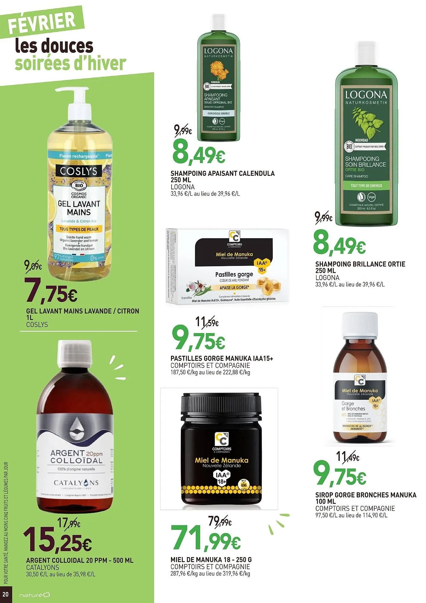 Catalogue naturéO du 4 février au 22 février 2026 - Catalogue page 20