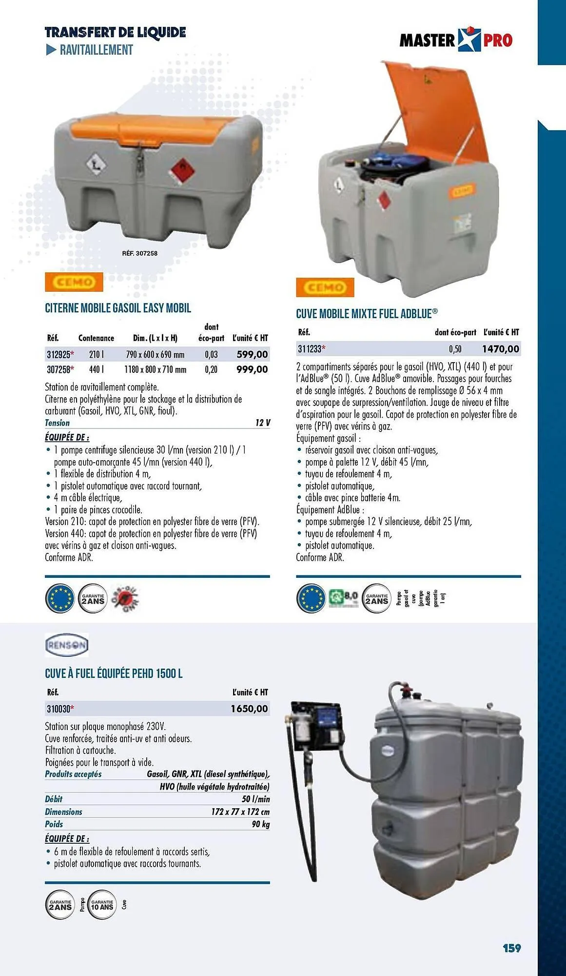 Catalogue Master Pro du 3 janvier au 31 décembre 2025 - Catalogue page 161
