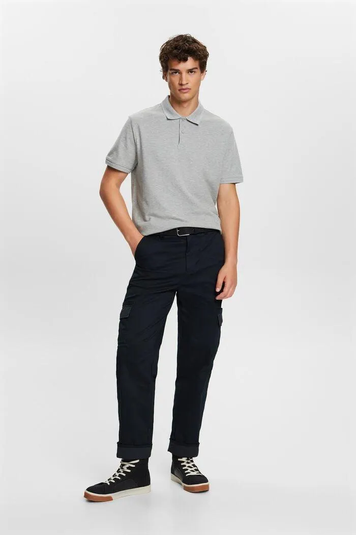 Polo en maille piquée de coton