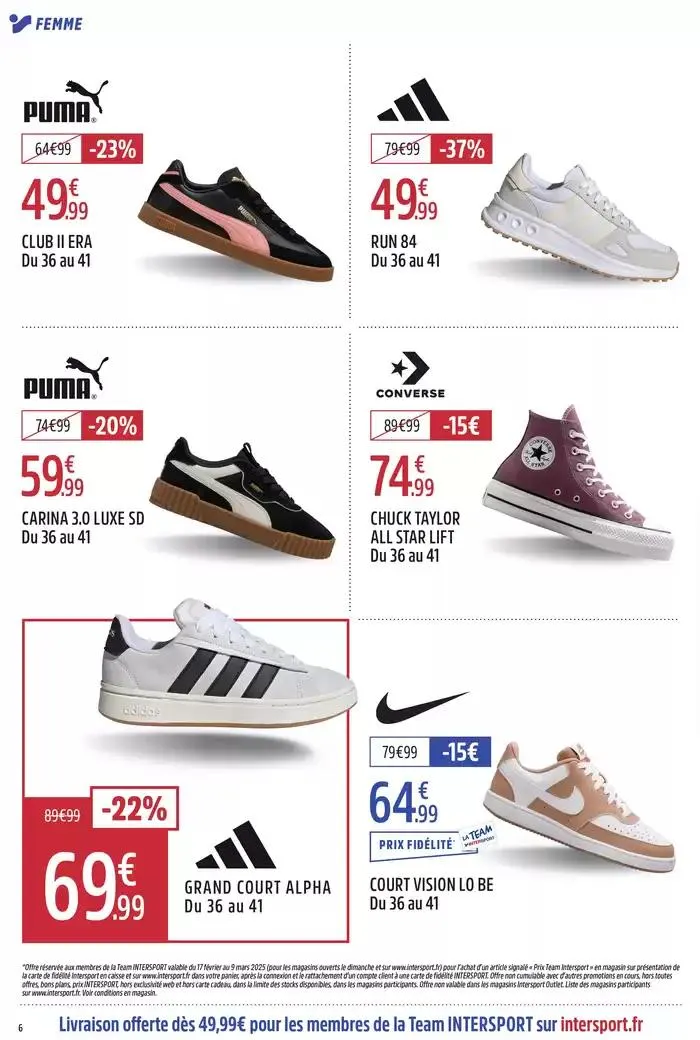 LE STREETWEAR STYLÉ À PRIX du 18 février au 9 mars 2025 - Catalogue page 6