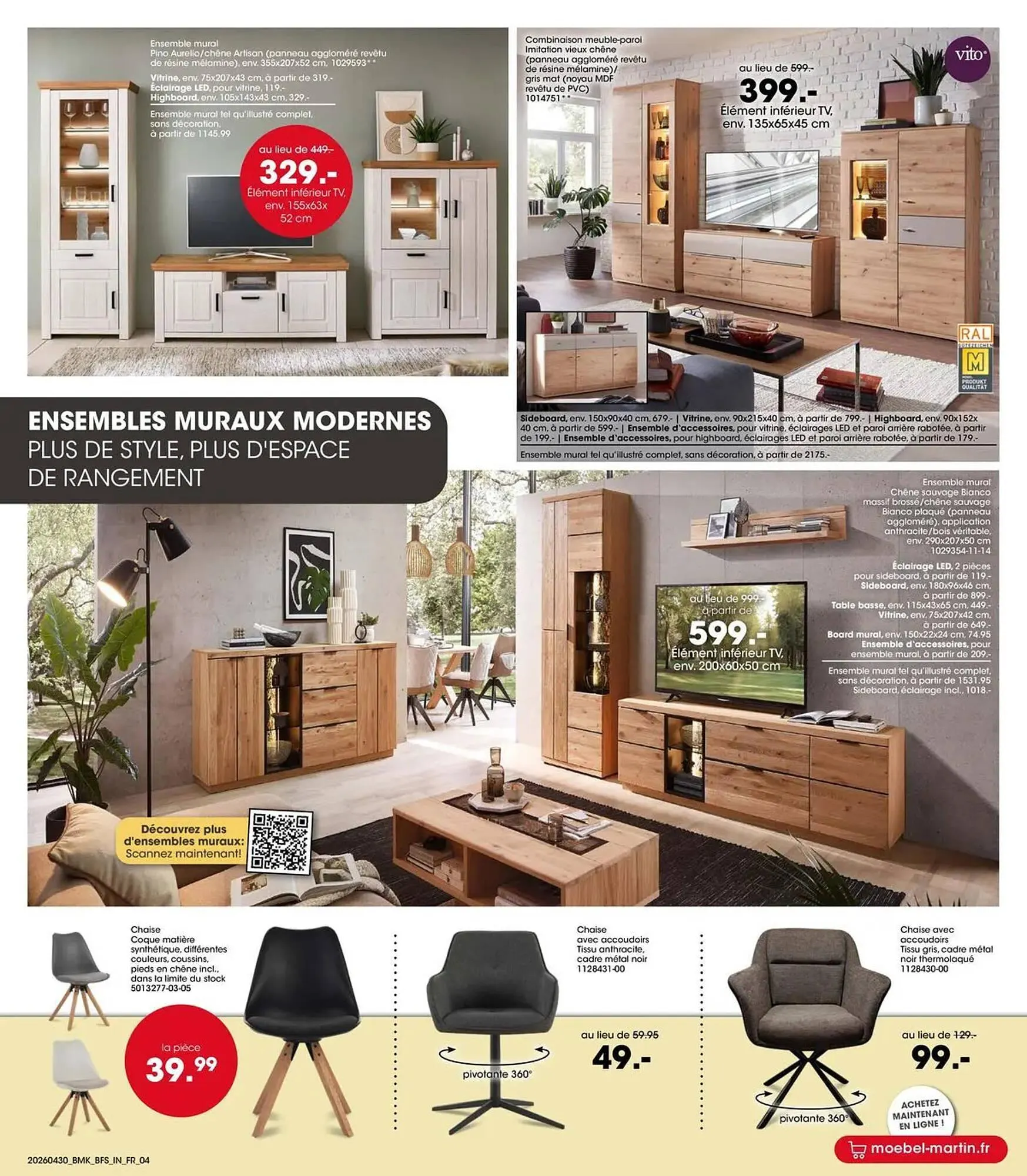 Catalogue Möbel Martin du 29 avril au 31 mai 2026 - Catalogue page 4