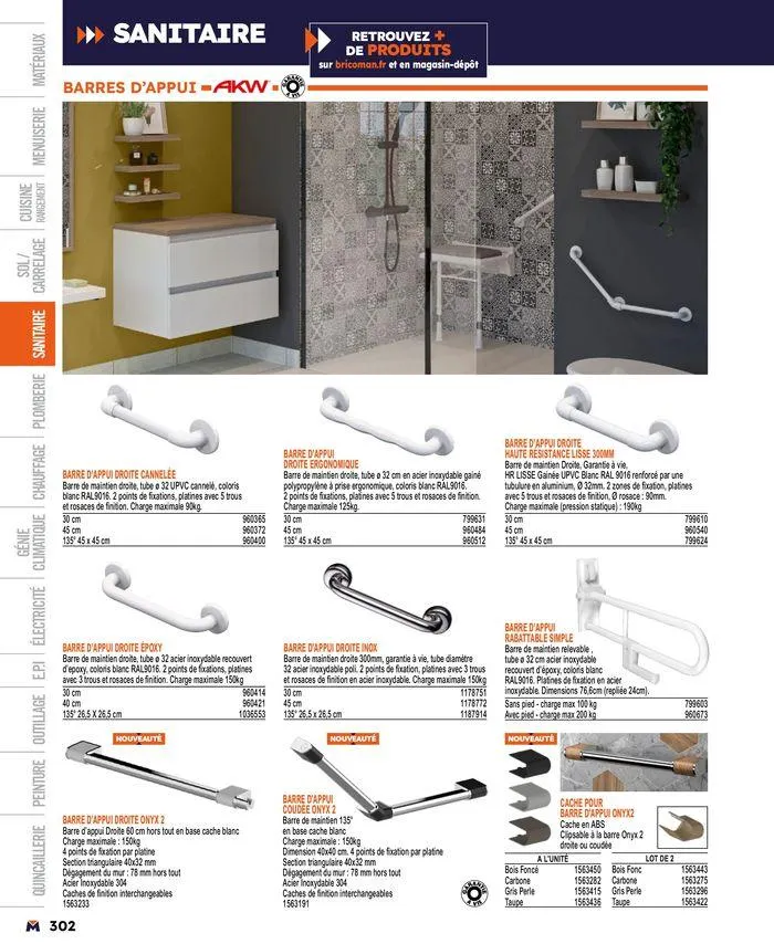 Guide produits 2024 du 15 mars au 31 décembre 2024 - Catalogue page 302
