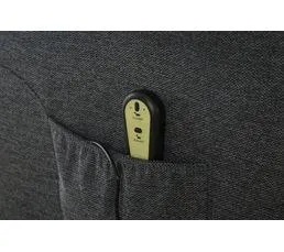 Fauteuil relax releveur électrique FRANCOIS tissu gris