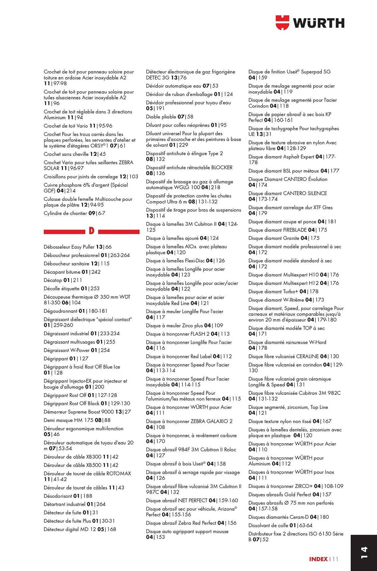 Catalogue Würth du 12 mai au 31 décembre 2025 - Catalogue page 1847