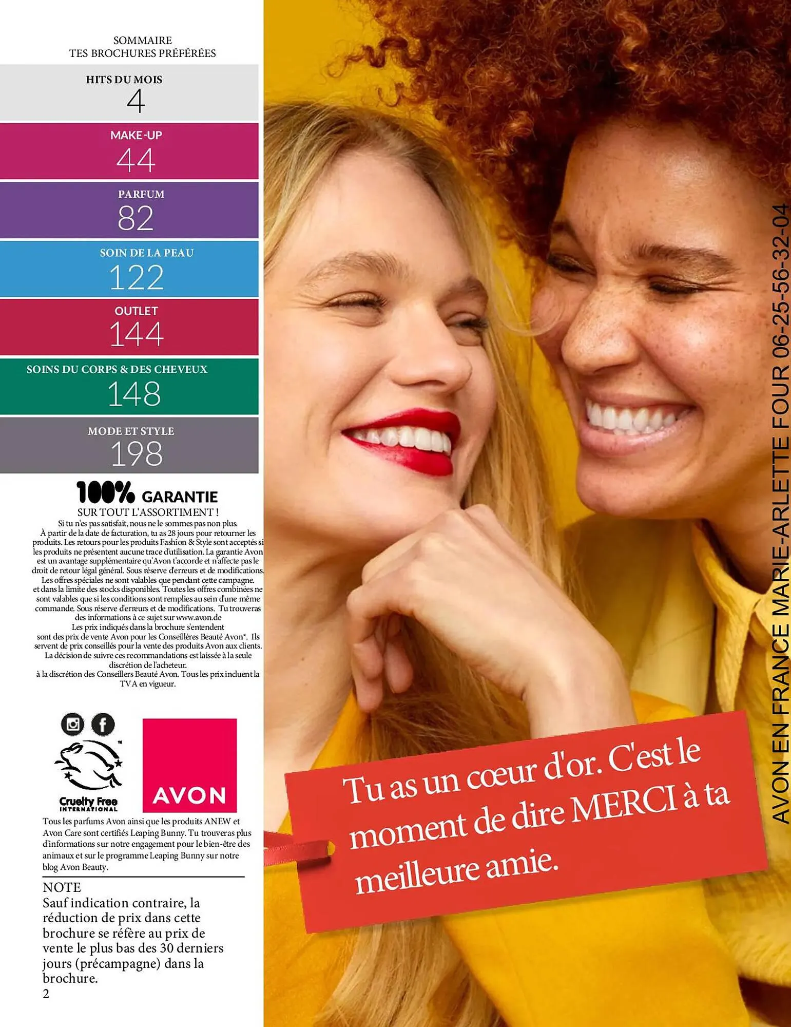 Catalogue AVON du 1 novembre au 30 novembre 2023 - Catalogue page 2