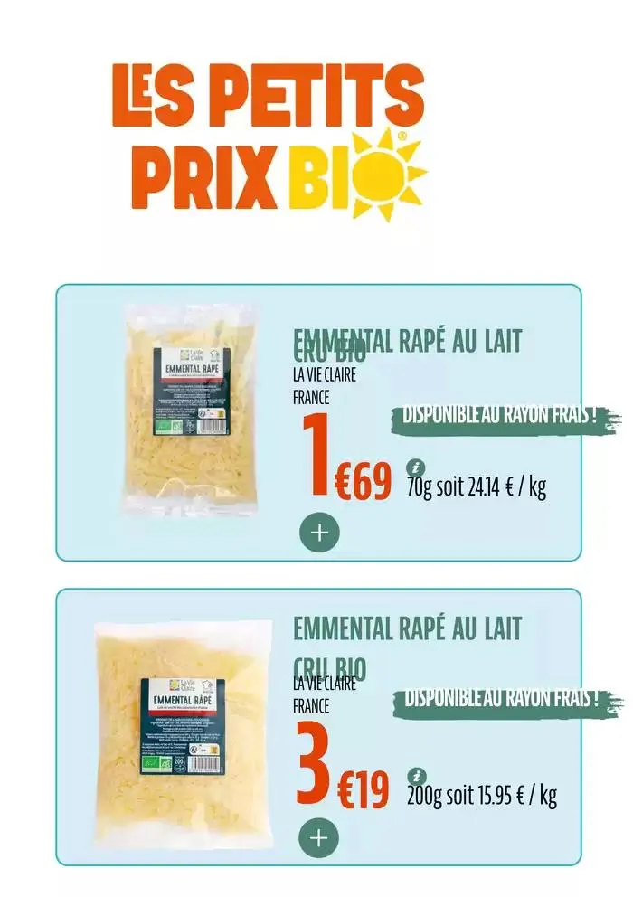 LES PETITS PRIX BIO du 11 mars au 31 décembre 2025 - Catalogue page 24