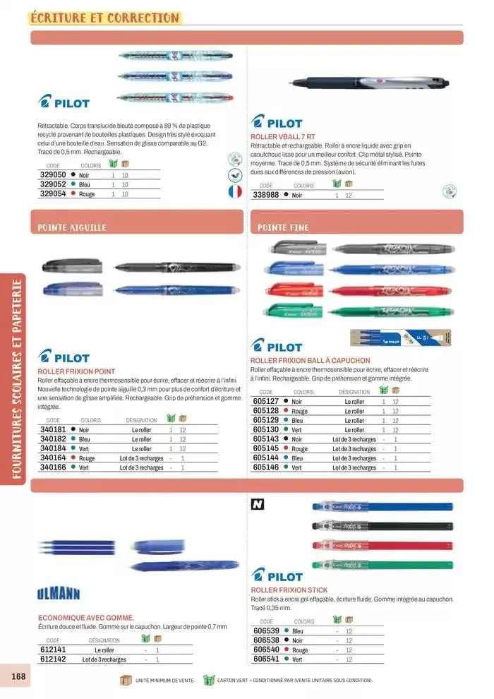 Nos Catalogues Thématiques du 1 janvier au 31 décembre 2025 - Catalogue page 170