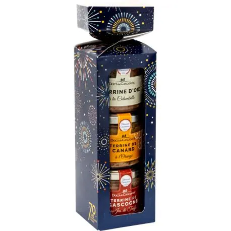 Coffret cadeau Crackers Anniversaire - Idées gourmandes à offrir