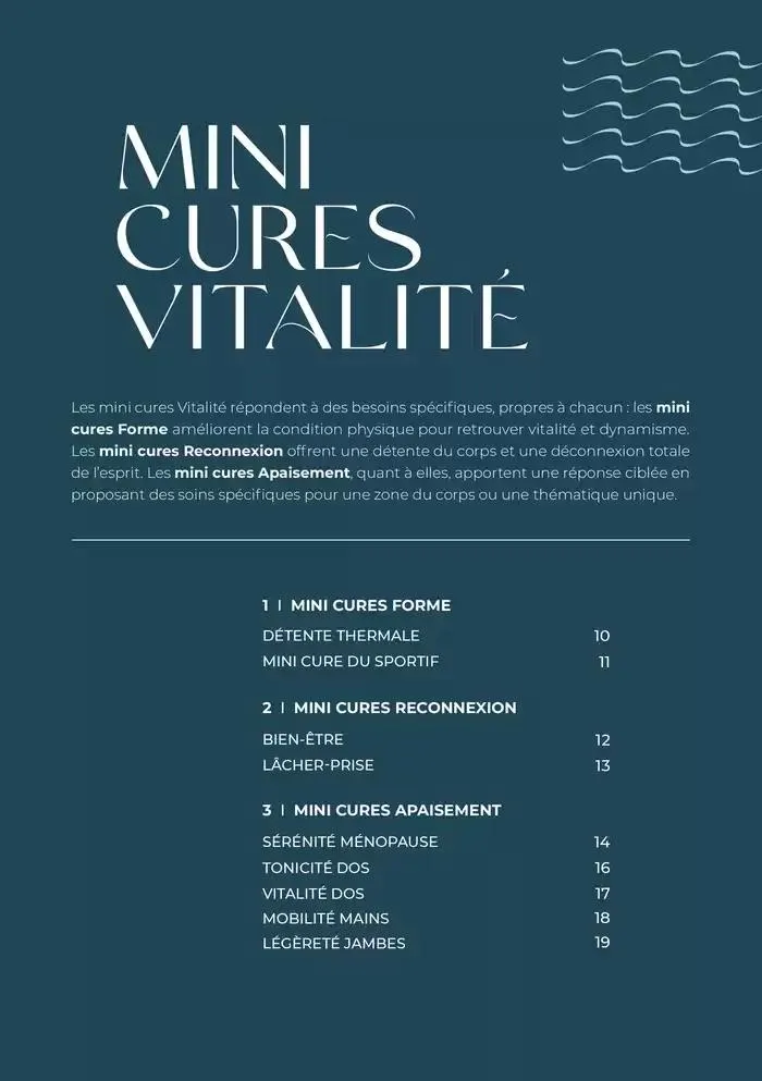 Mini Cures Aix 2025 du 10 février au 31 décembre 2025 - Catalogue page 8