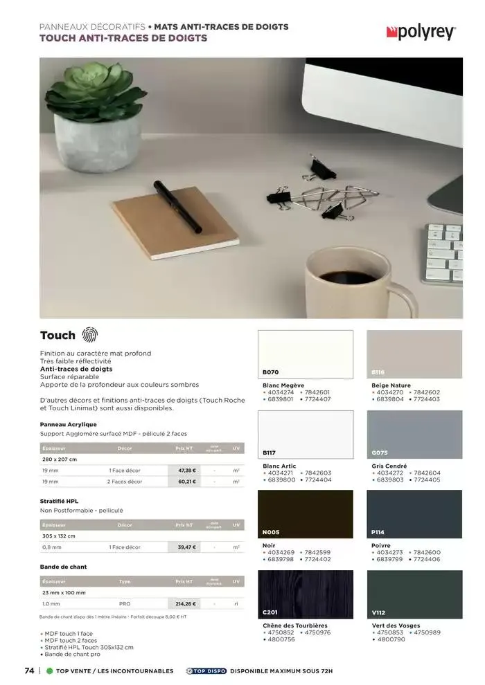 Catalogue 2025 Agenceurs du 25 avril au 31 décembre 2025 - Catalogue page 74