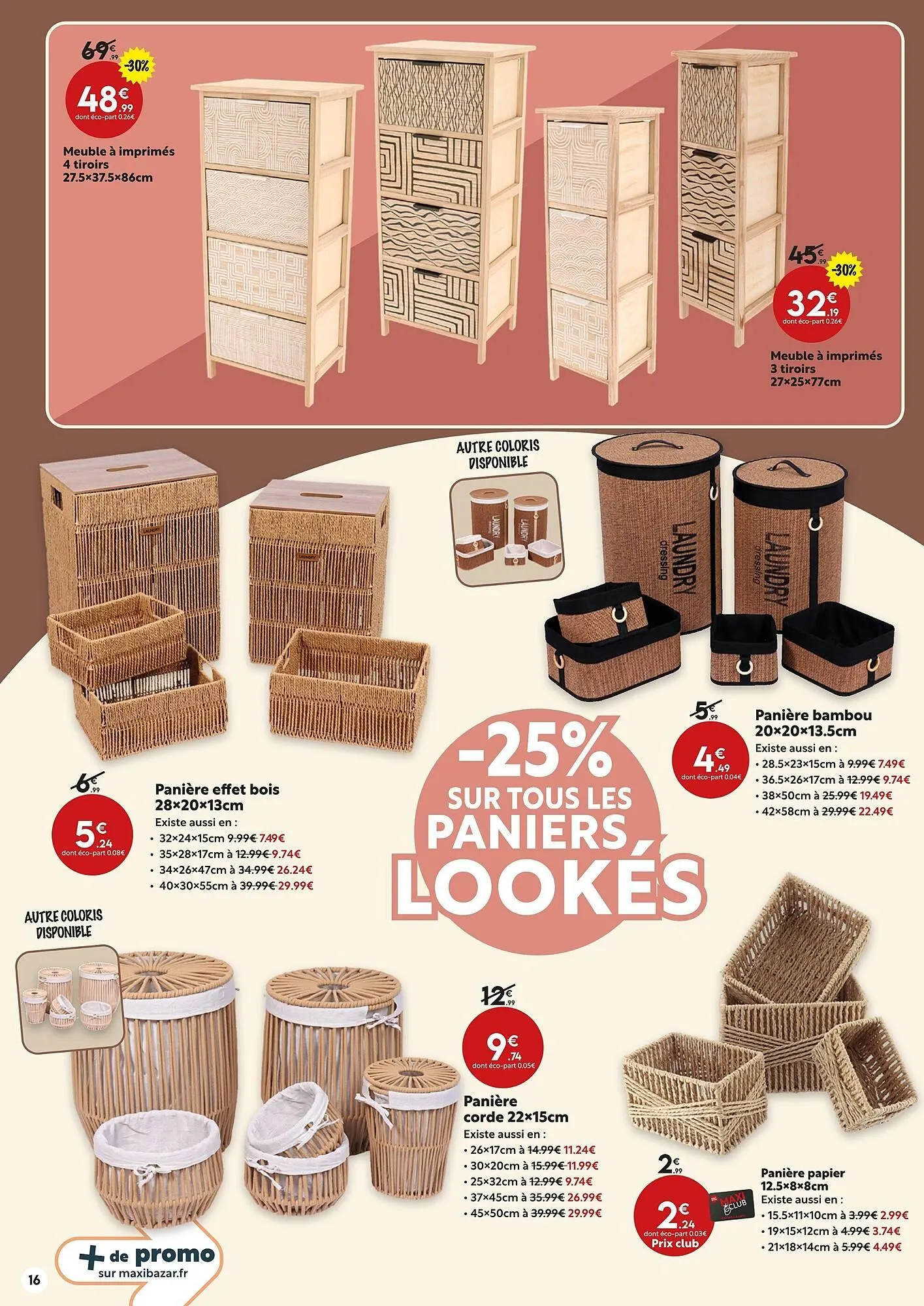 Catalogue Maxi Bazar du 26 décembre au 25 janvier 2026 - Catalogue page 16