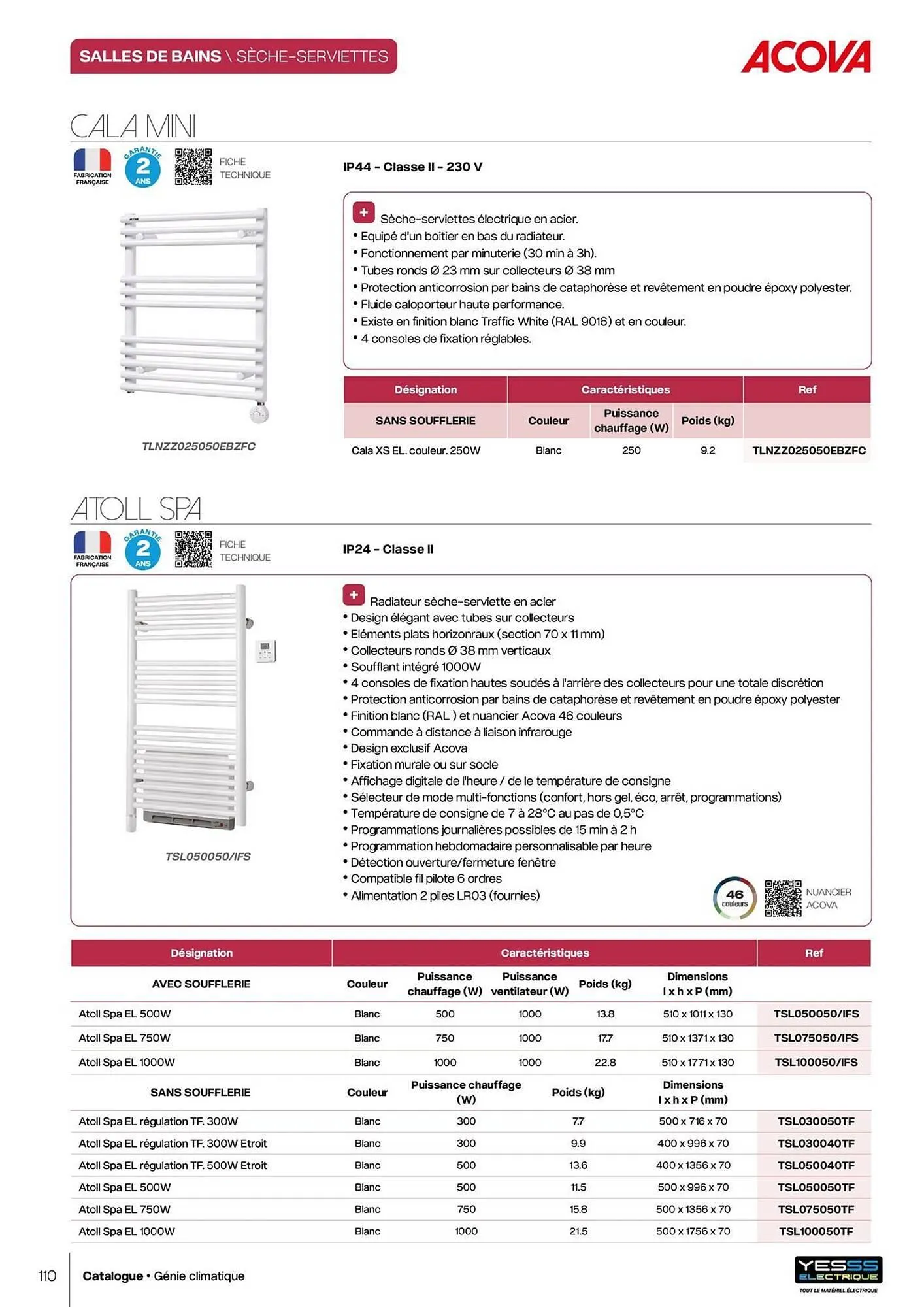Catalogue Yesss electrique du 14 octobre au 31 décembre 2026 - Catalogue page 112