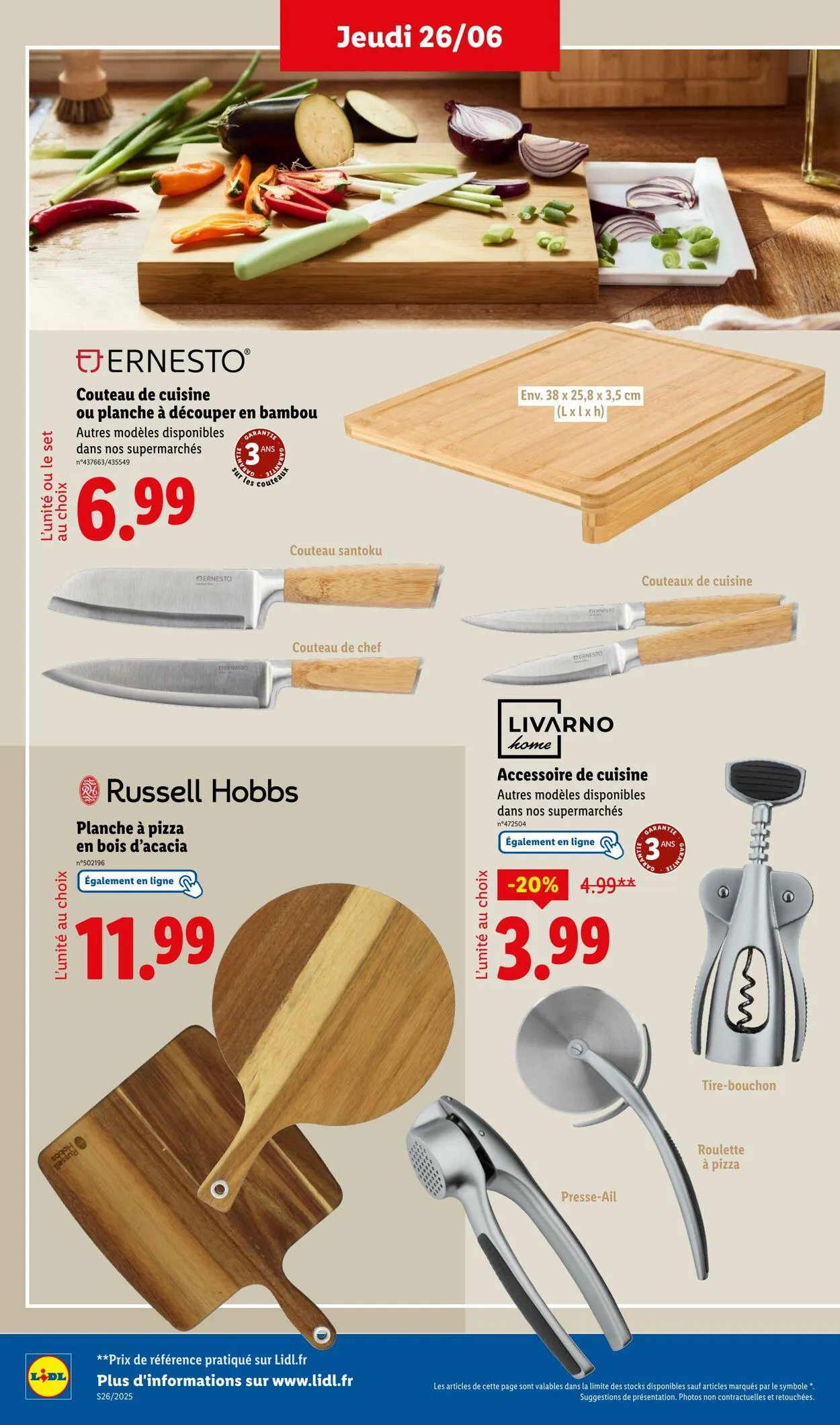 Lidl du 26 juin au 2 juillet 2025 - Catalogue page 52