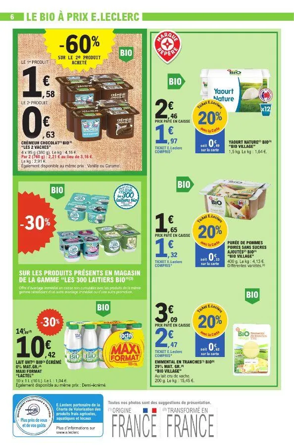 E. Leclerc du 20 mai au 31 mai 2025 - Catalogue page 6