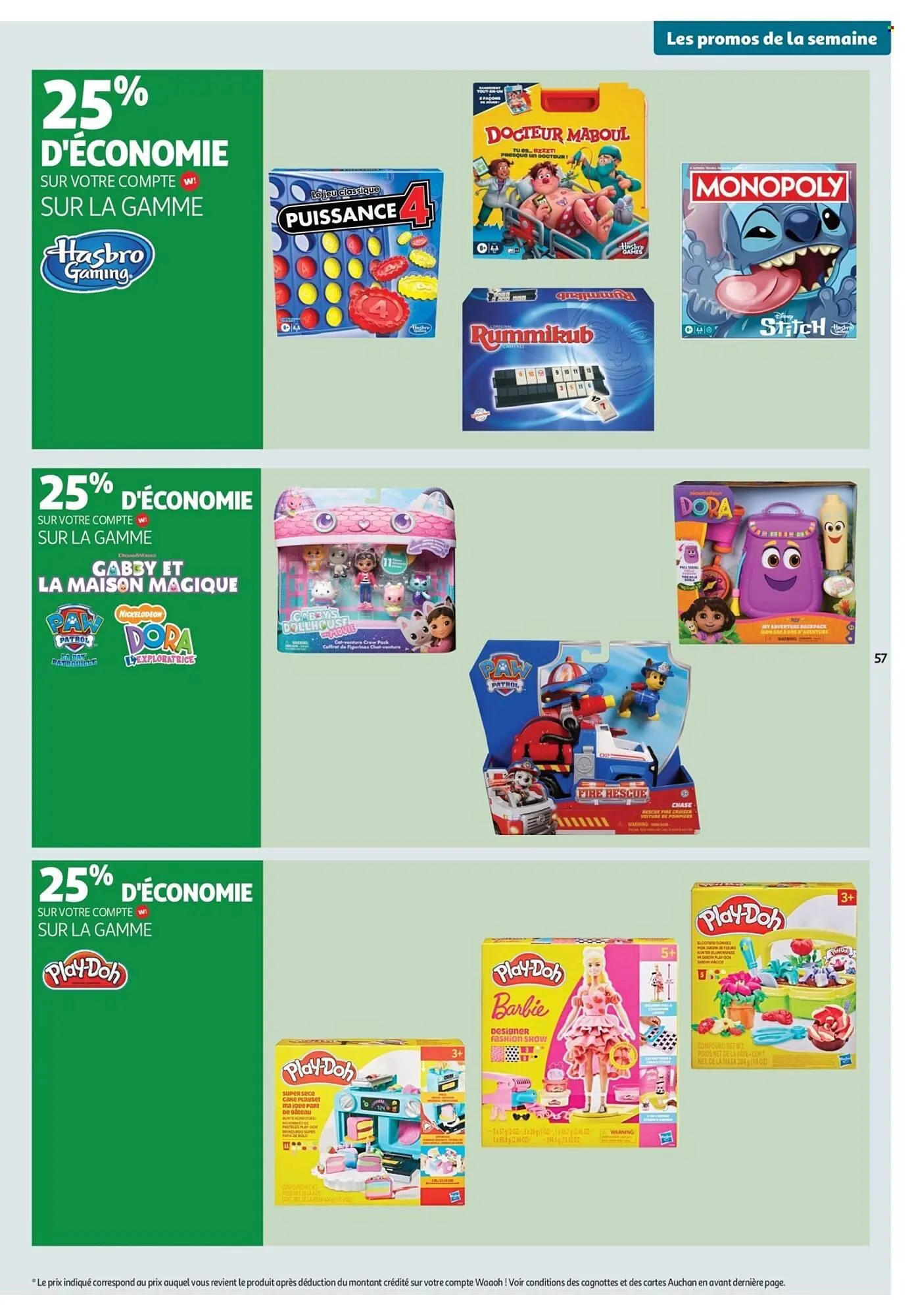 Catalogue Auchan du 28 octobre au 9 novembre 2025 - Catalogue page 57