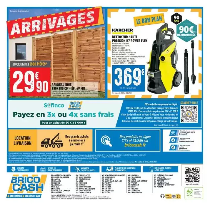Venez profitez des nouveaux arrivages Brico Cash ! du 28 mars au 10 avril 2025 - Catalogue page 8