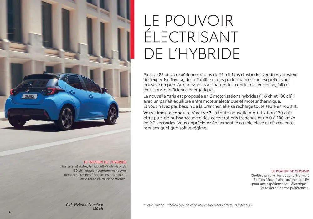 Toyota Nouvelle Yaris du 18 juin au 18 juin 2025 - Catalogue page 6