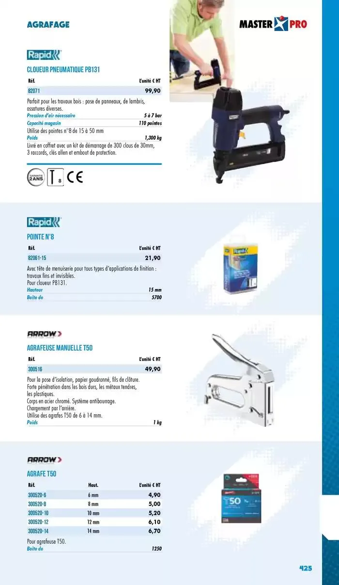 Essentiel Batiment 2025 du 3 janvier au 31 décembre 2025 - Catalogue page 427