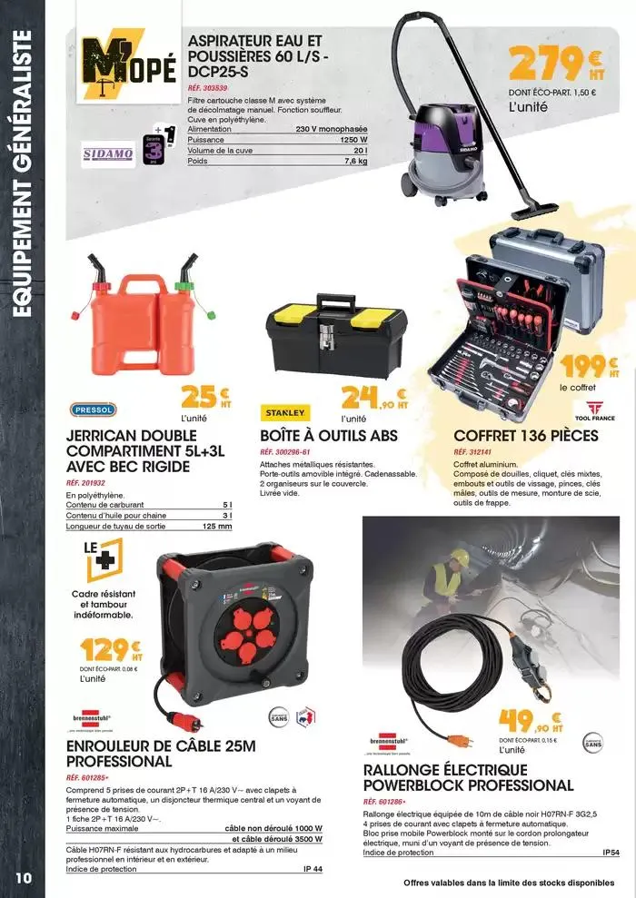 M'OPE Bâtiment mars 2025 du 10 mars au 19 avril 2025 - Catalogue page 10