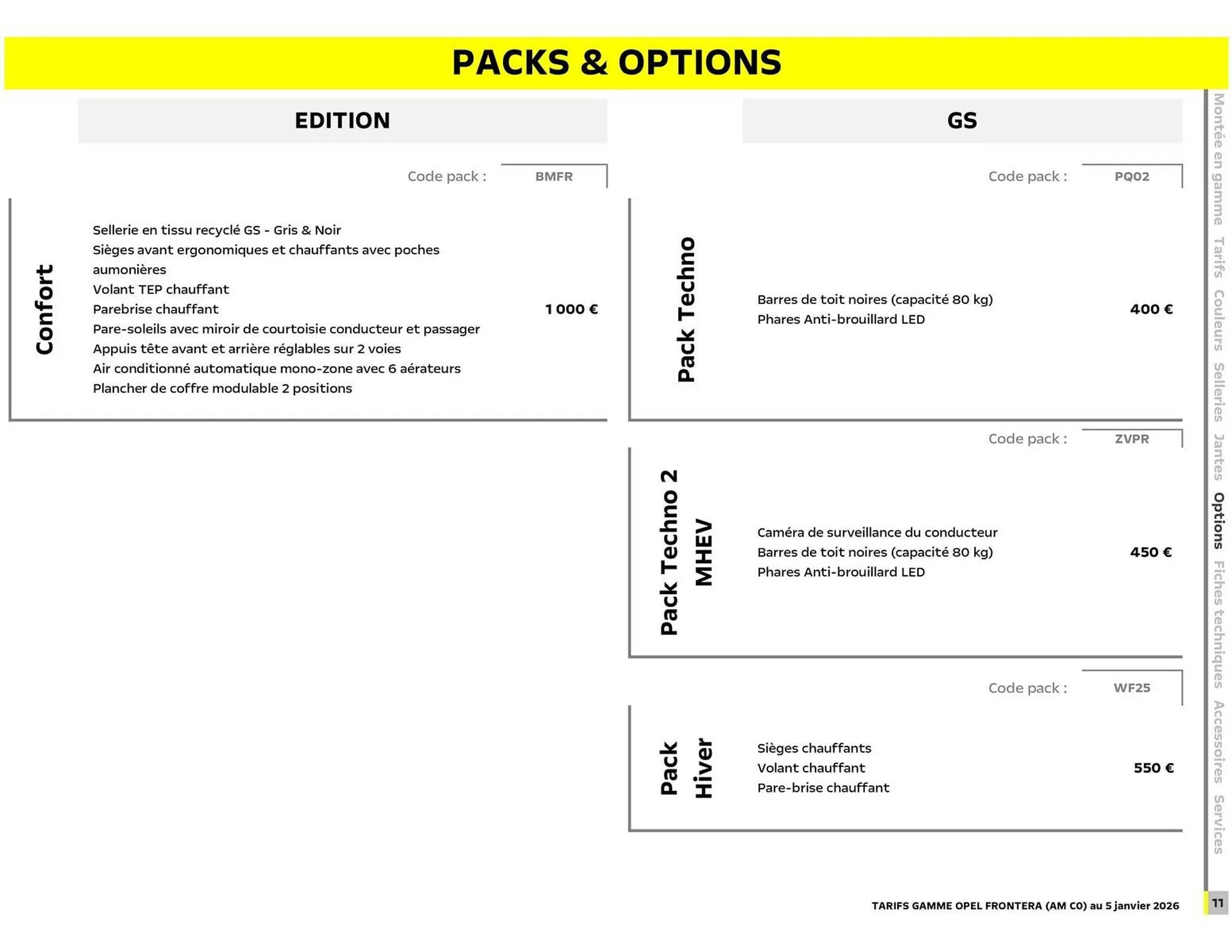 Catalogue Opel du 6 janvier au 6 janvier 2027 - Catalogue page 12