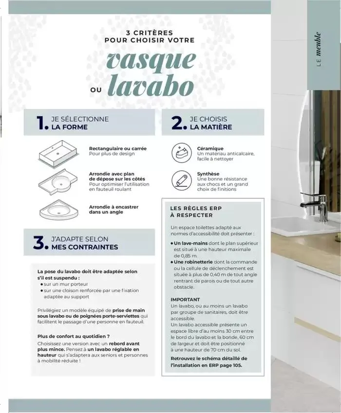 Cedeo Habitat confort du 1 octobre au 31 mai 2025 - Catalogue page 47