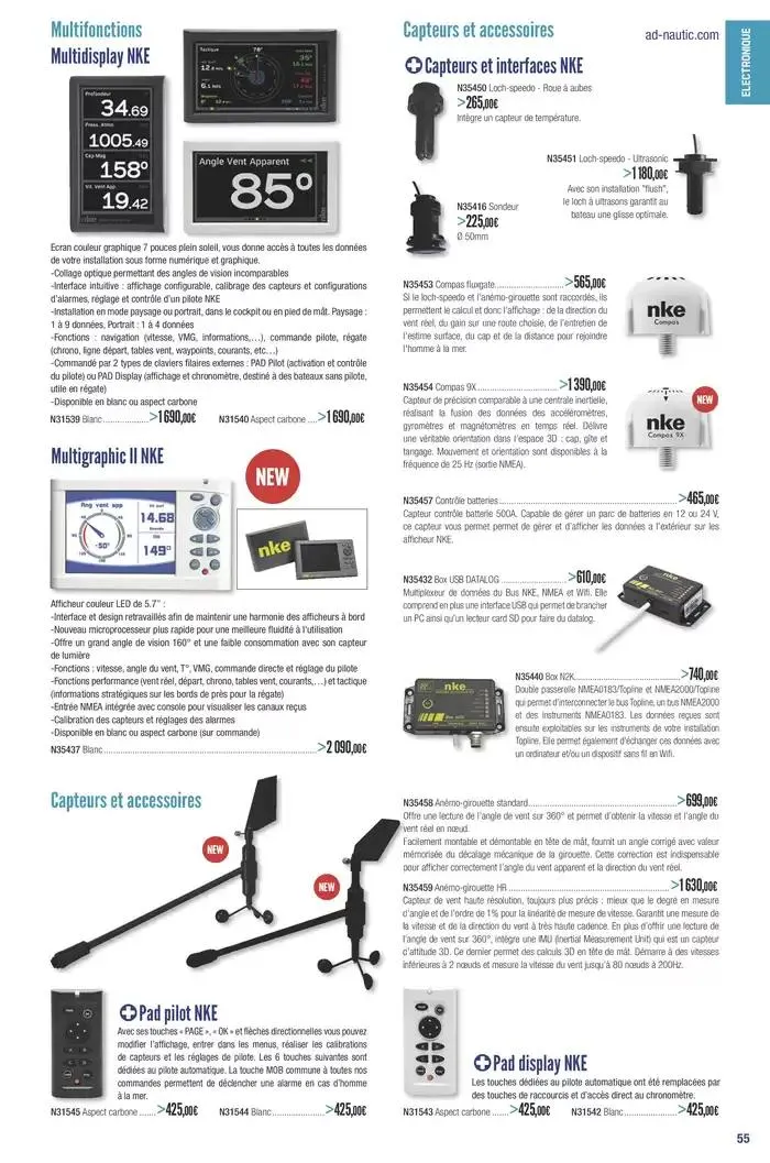 Catalogue Accastillage Diffusion 2025 du 1 janvier au 31 décembre 2025 - Catalogue page 57