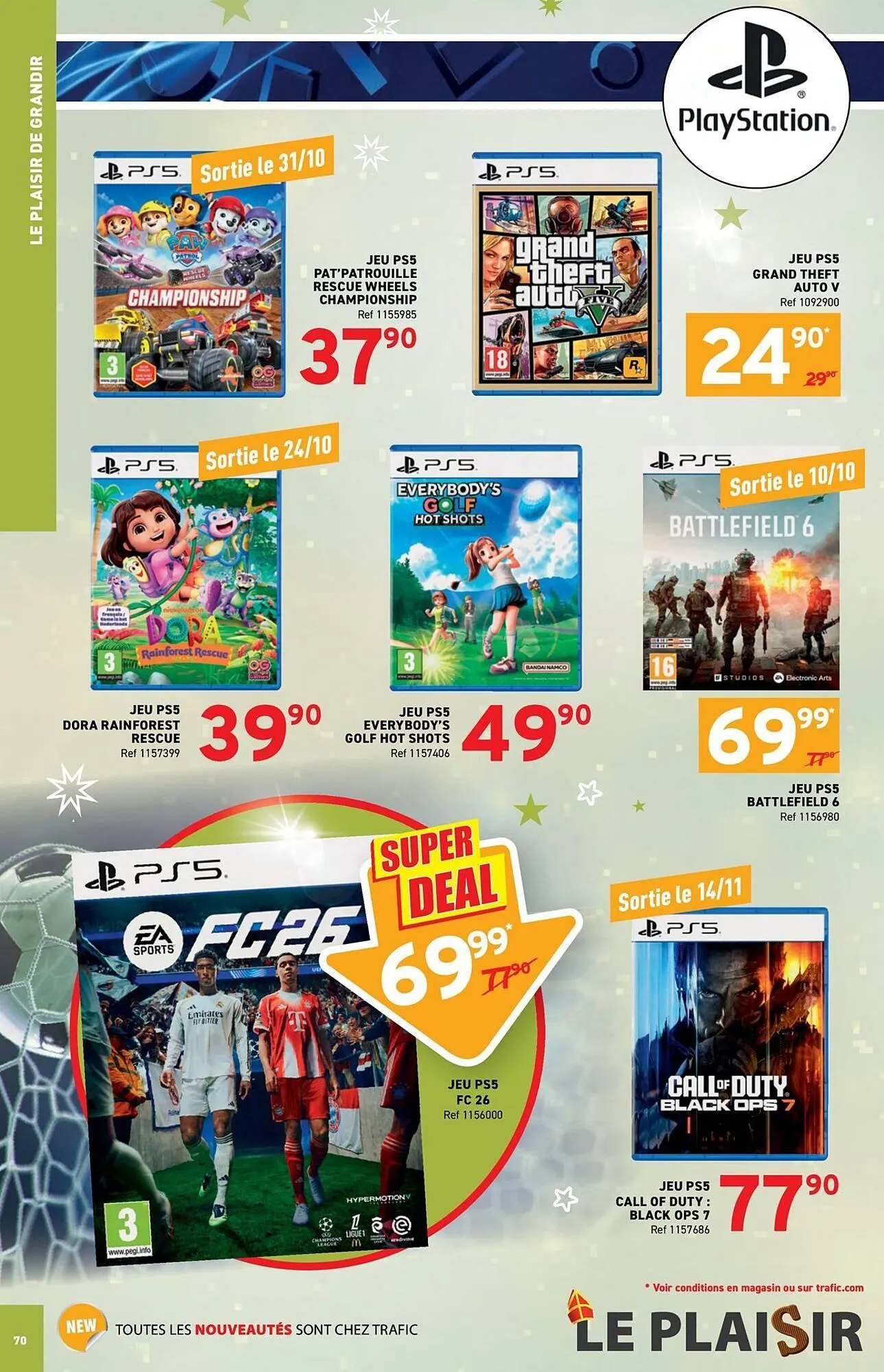 Catalogue Trafic du 10 octobre au 24 novembre 2025 - Catalogue page 70