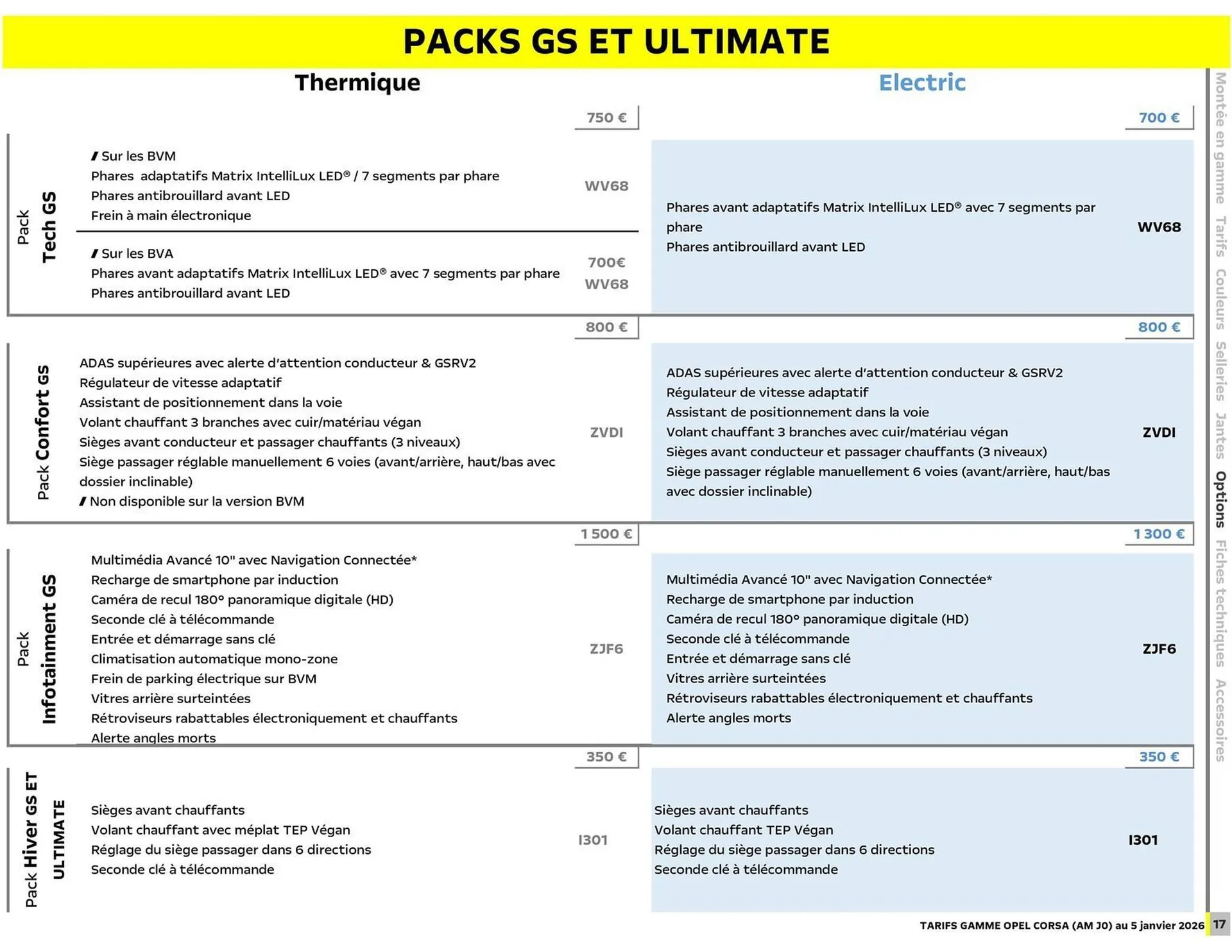 Catalogue Opel du 6 janvier au 6 janvier 2027 - Catalogue page 18