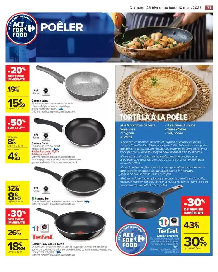 -50% SUR LE 2ÈME - CHOCOLAT ET CAFÉ du 25 février au 10 mars 2025 - Catalogue page 73