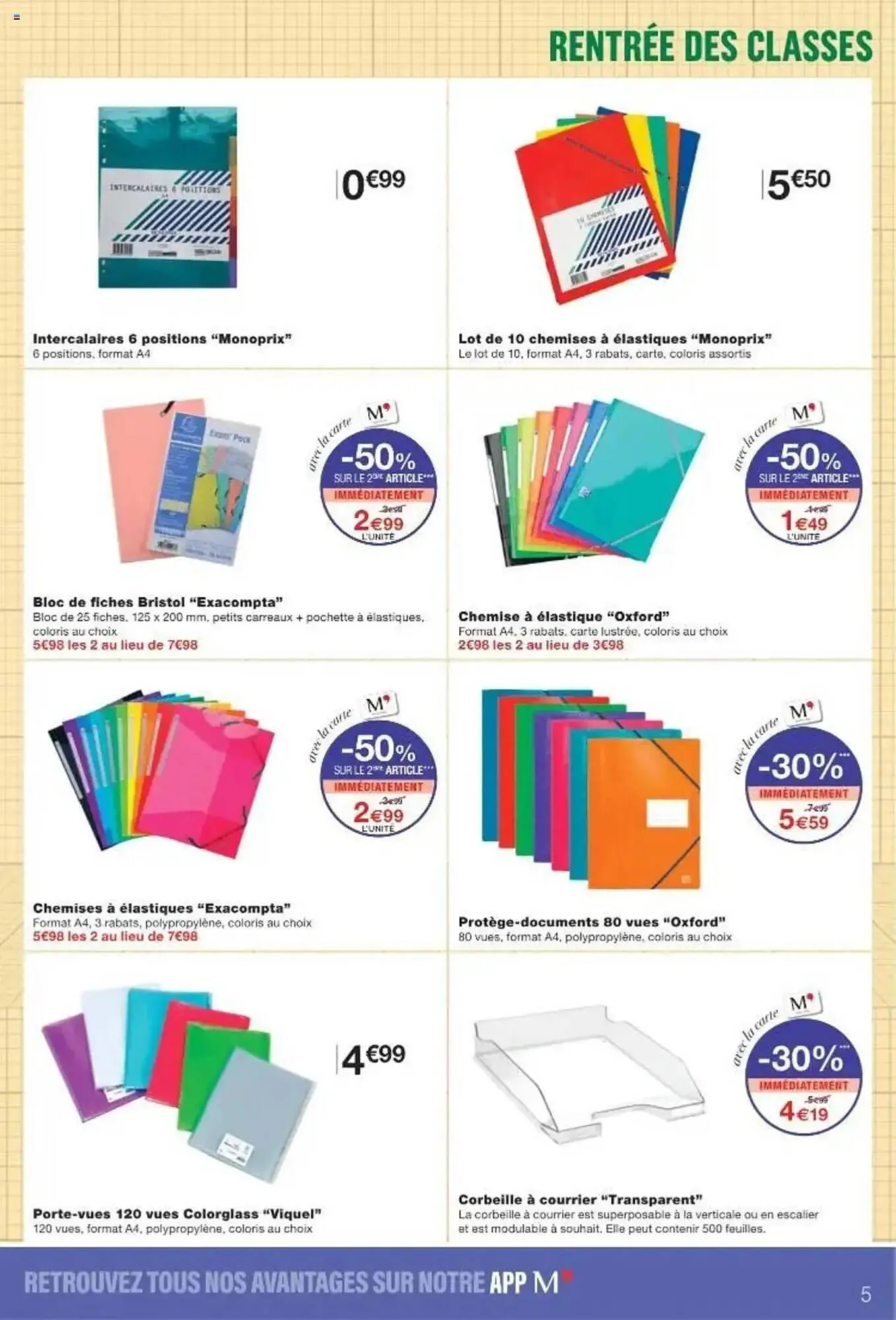 Catalogue Monoprix du 12 août au 24 août 2025 - Catalogue page 5