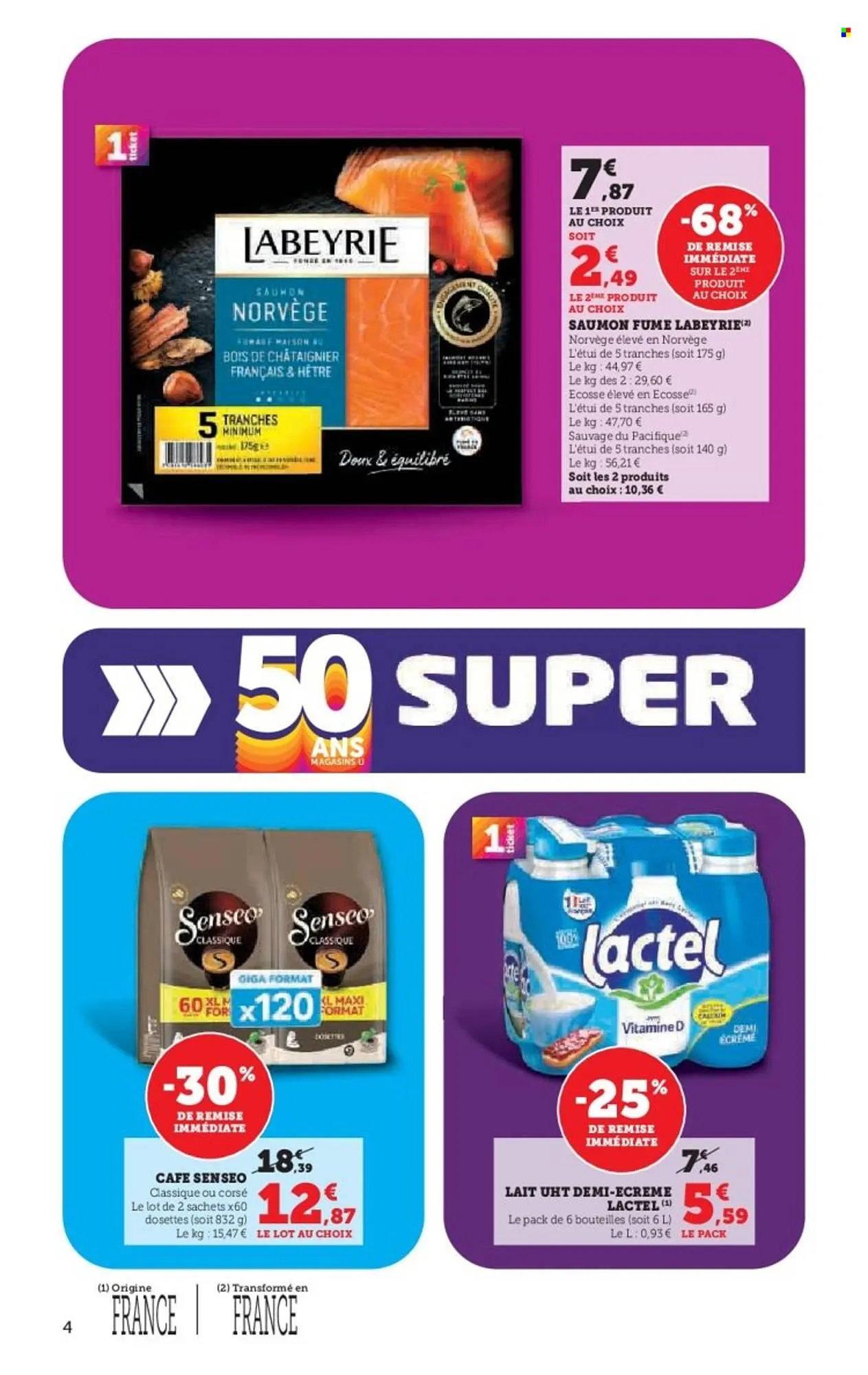 Catalogue Super U du 30 septembre au 12 octobre 2025 - Catalogue page 4