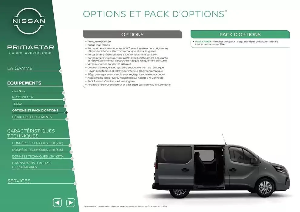 Nissan Primastar du 12 mars au 12 mars 2026 - Catalogue page 14