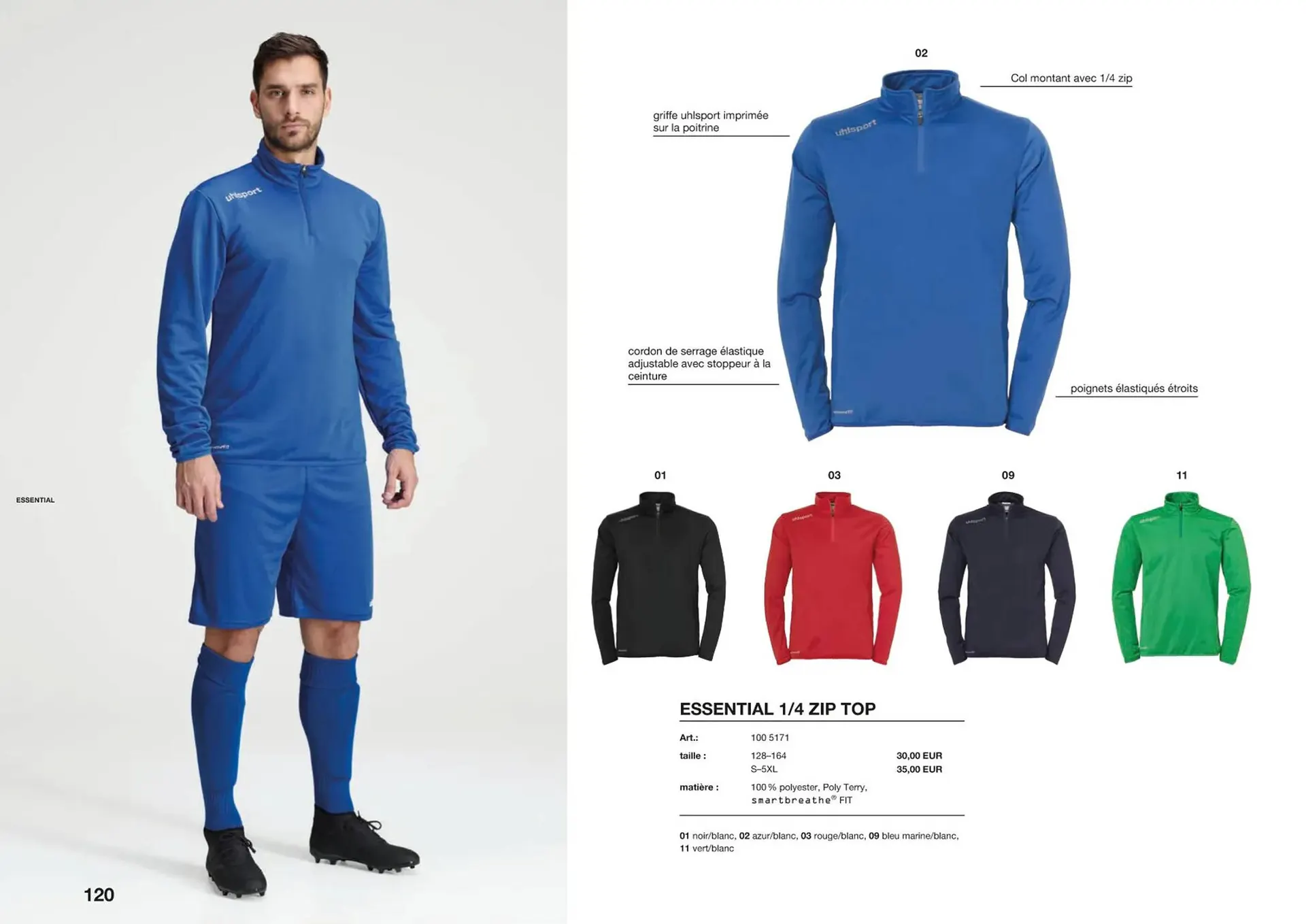 Catalogue Uhlsport du 1 mars au 31 décembre 2023 - Catalogue page 120