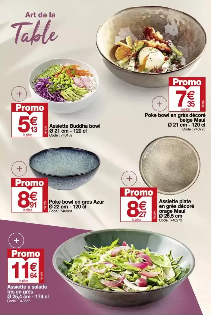 Art de la table & équipement du 6 mars au 5 avril 2025 - Catalogue page 2