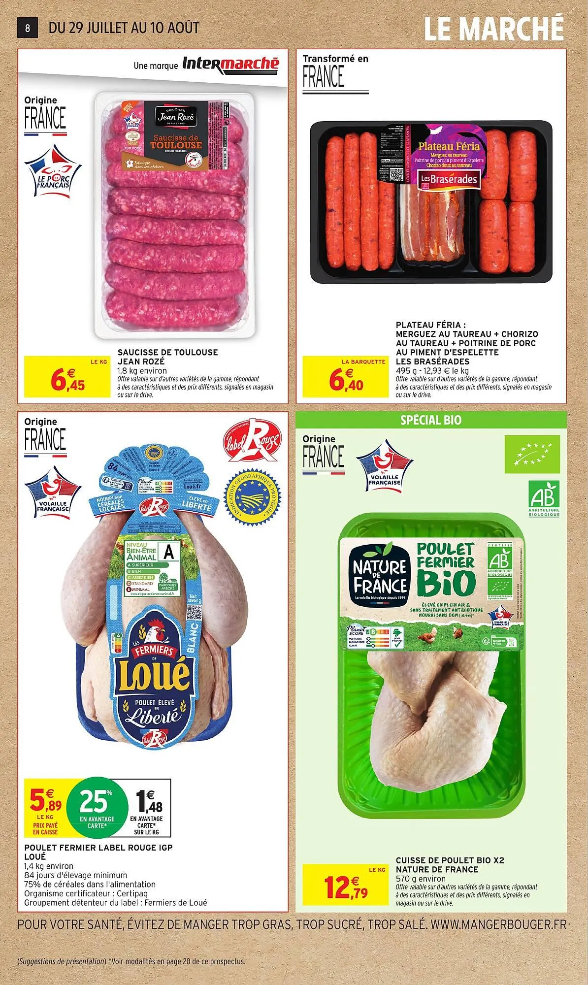 Catalogue Intermarché du 29 juillet au 10 août 2025 - Catalogue page 8